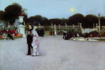 John Singer Sargent : In the Luxembourg Gardens